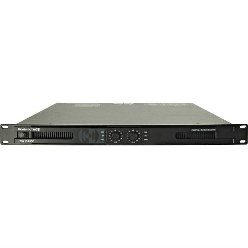 Montarbo LION 2-1000 1U Power Amplifier 2 x 900 @ 4 ohms, 2 x 600 @ 8