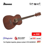 Ibanez PC12MH OPN Folk Style Acoustic Guitar Open Pore Natural