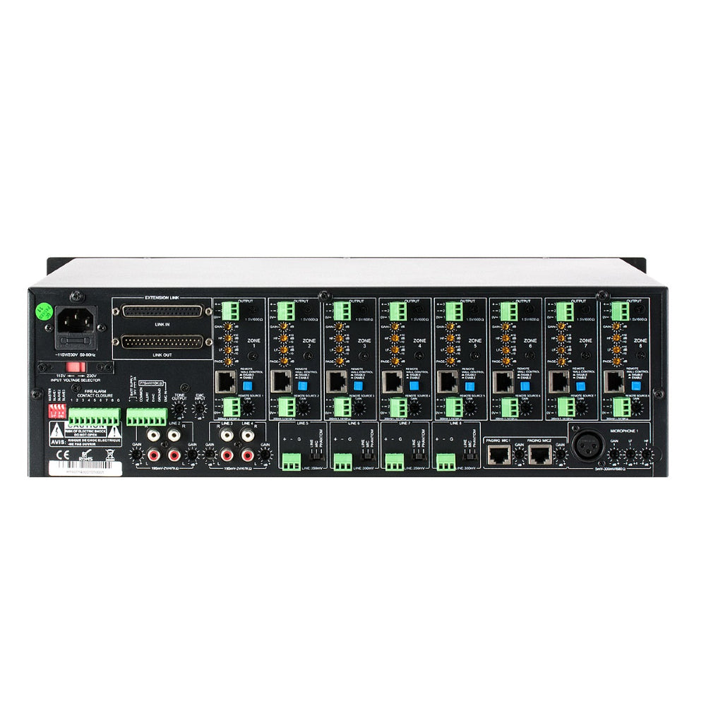 itc T-80008x8 Audio Matrix & Paging Controller