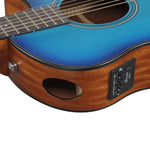 Ibanez AAM50CE-SBO Advanced Acoustic Auditorium Acoustic-electric Guitar - Sapphire Blue Burst