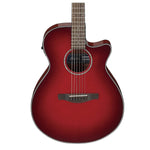 Ibanez AEG51-TRH Acoustic Guitar - Transparent Red Sunburst High Gloss