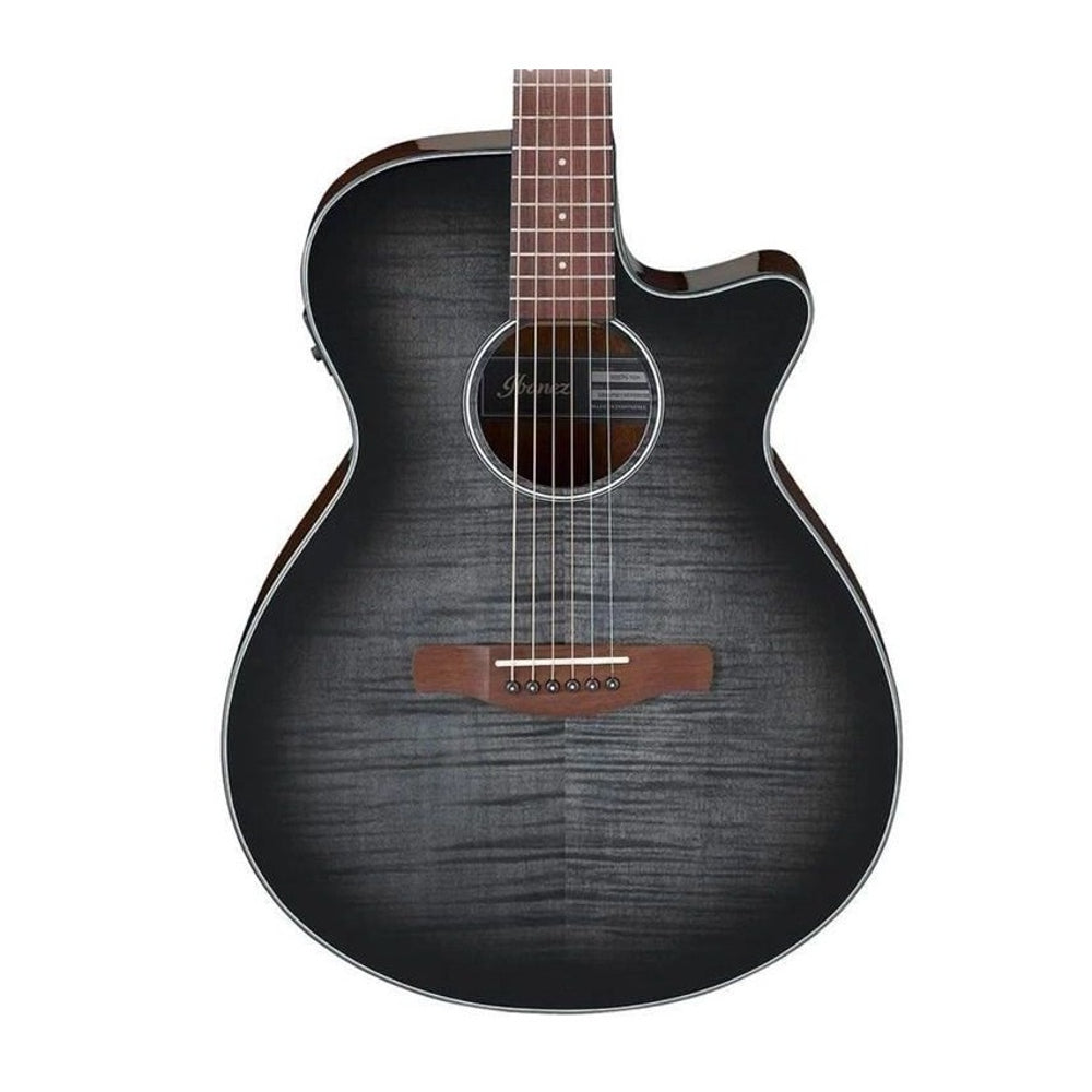 Ibanez AEG70-TCH Acoustic Electric Guitar - Transparent Charcoal Burst High Gloss