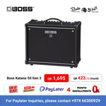 Boss Katana-50 Gen 3 50-watt 1 x 12-inch Electric Guitar Combo Amplifier