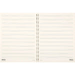 D'Addario B12S-48 Spiral Bound Manuscript Paper Book, 12 Stave, 48 Pages