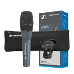 Sennheiser e865 Handheld Condenser Supercardioid Microphone - Note: Microphone Cable Sold Separately