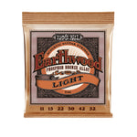 Ernie Ball 2148 Earthwood Phosphor Bronze Light Acoustic Guitar Strings, Gauge 11-52