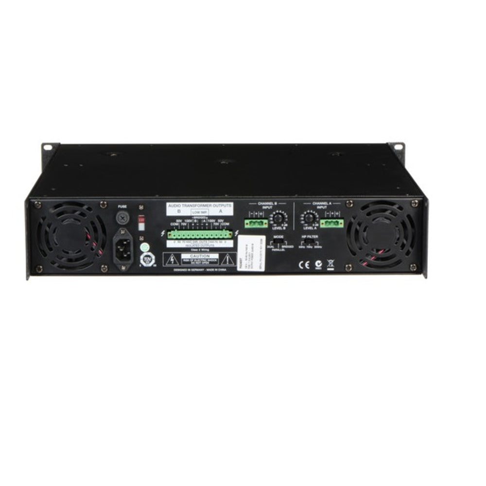 Electro-Voice PA2400T Rackmount 2-Channel 400W Power Amplifier (50V/70V/100V)