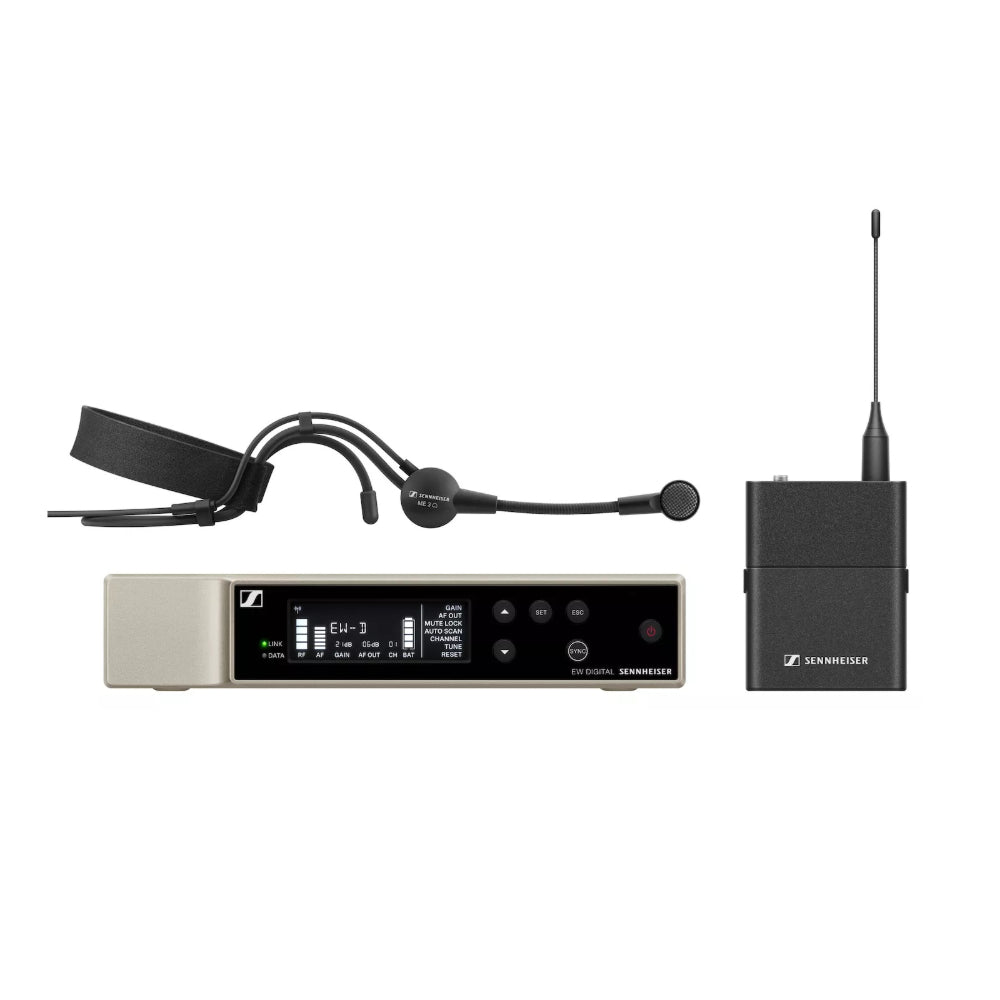 Sennheiser EW-D ME3 SET Digital Wireless Cardioid Headset Microphone System