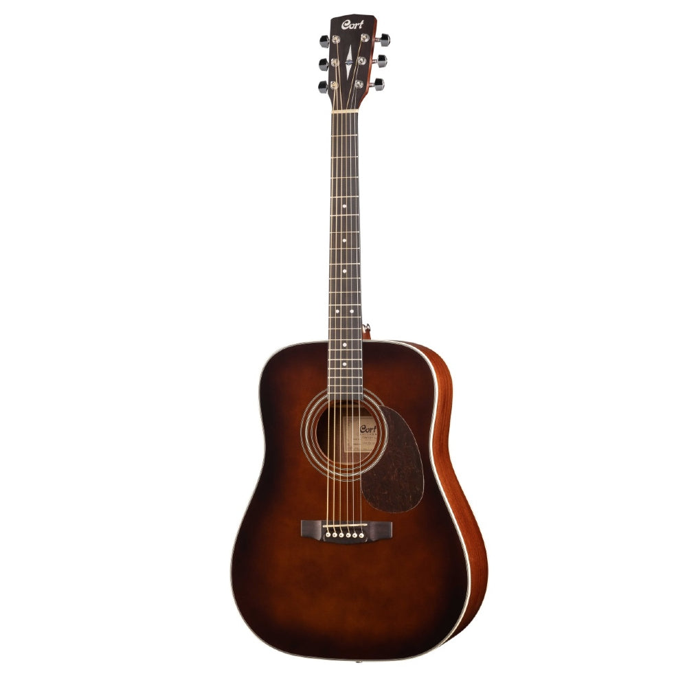 Cort Earth Series Earth70 BR Solid Spruce Top Acoustic Guitar - Brown