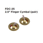 Maxtone FDC-25 Finger 2" Cymbals Pair