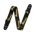 Ibanez GSD50 YE Guitar Strap With Ibanez Yellow Logo