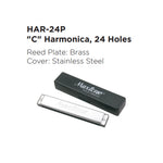 Maxtone HAR-24P Hamonica 24 Holes Key of C with Case