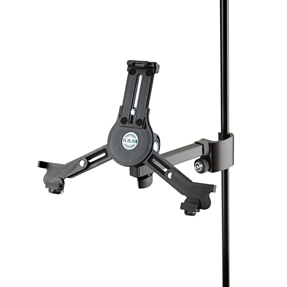 Konig & Meyer 19791-016-55 Universal Tablet PC Holder (Black) | Professional Audio Accessories | Musical Instruments. Musical Instruments: Accessories By Categories, Musical Instruments. Musical Instruments: Stand By Categories, Professional Audio Accessories, Professional Audio Accessories. Professional Audio Accessories: Stand By Categories | Konig & Meyer