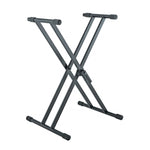 Konig & Meyer 18990-015-55 X-Shaped Keyboard Stand Rick (Black) | Musical Instruments Accessories | Musical Instruments. Musical Instruments: Accessories By Categories, Musical Instruments. Musical Instruments: Keyboard Stand, Musical Instruments. Musical Instruments: Stand By Categories, Professional Audio Accessories, Professional Audio Accessories. Professional Audio Accessories: Keyboard Stand, Professional Audio Accessories. Professional Audio Accessories: Stand By Categories | Konig & Meyer