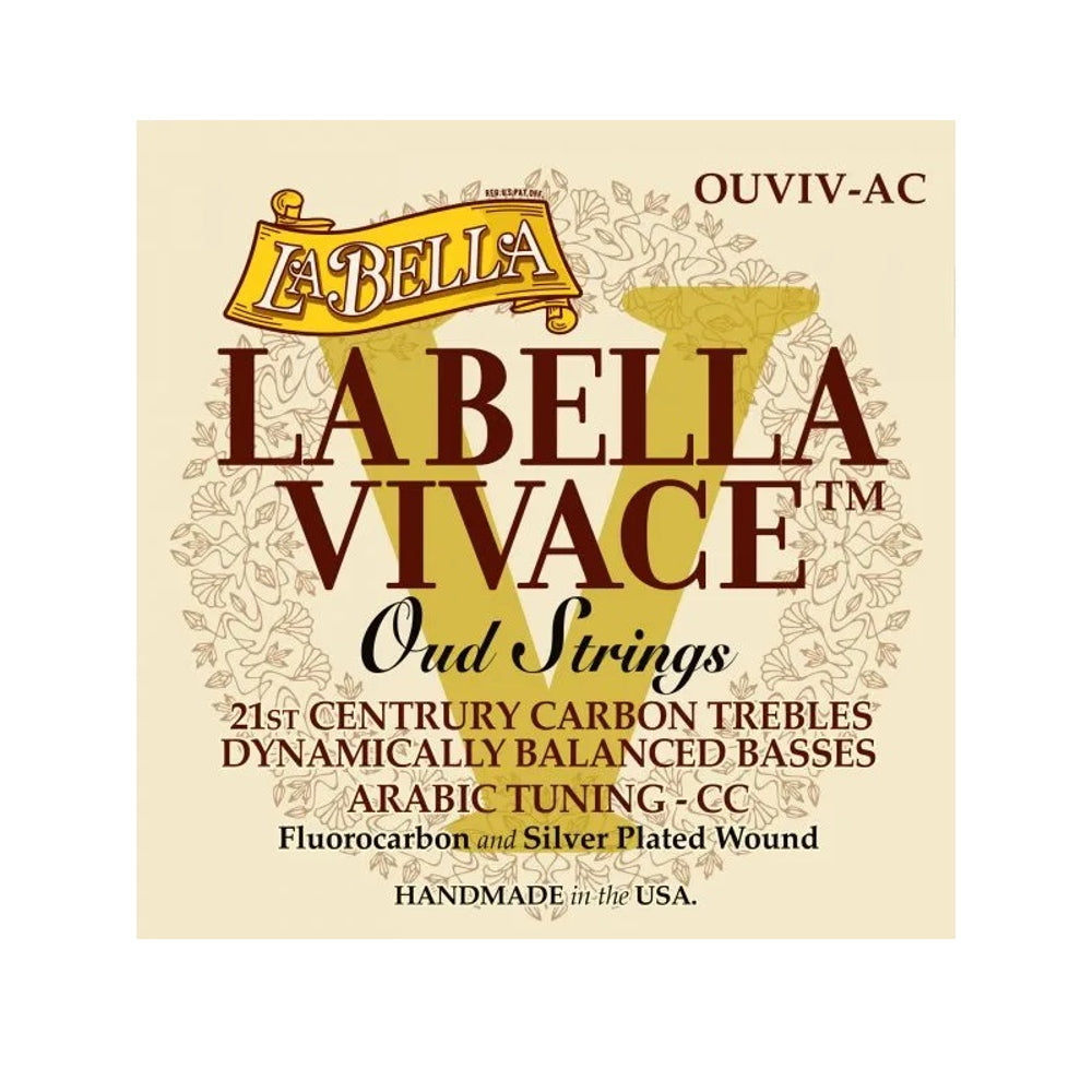 La Bella OUVIV-AC La Bella Vivace Oud Strings, Arabic C-C Tuning | Musical Instruments Accessories | Musical Instruments. Musical Instruments: Oriental Instrument Accessories, Musical Instruments. Musical Instruments: Oriental Instruments, Musical Instruments. Musical Instruments: Oriental Oud Strings | La Bella