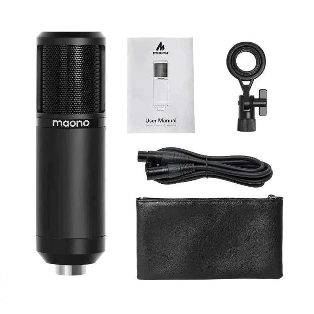 Maono PM320 Studio Condenser XLR Microphone | Professional Audio | Professional Audio, Professional Audio. Professional Audio: Condenser Microphone, Professional Audio. Professional Audio: Microphones, Professional Audio. Professional Audio: Wired Microphones | MAONO