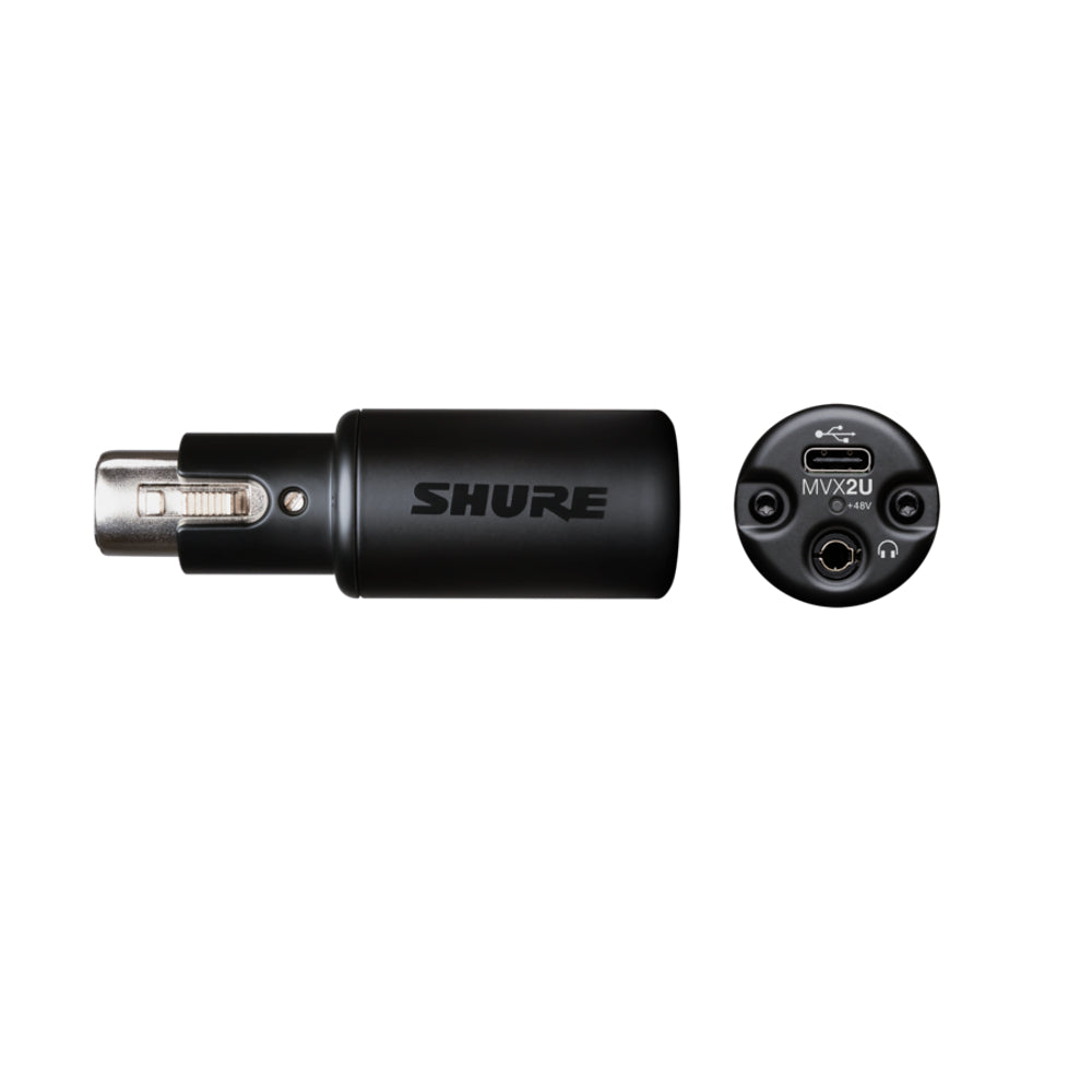 Shure MVX2U MOTIV XLR to USB-C Streaming Adapter