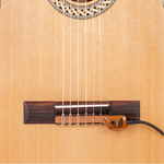 KNA NG-2 Portable bridge-mounted piezo with volume control for nylon-string guitar pickup