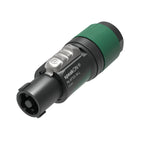 NEW !!!! Neutrik NL4FXX-W-L 4 Pole Female speakON Cable Connector