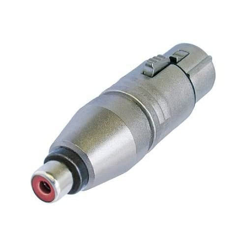 Neutrik NA2FPMF 3 Pin XLR Female to RCA Jack Adapter | Professional Audio Accessories | Musical Instruments. Musical Instruments: Audio Adaptors, Professional Audio Accessories, Professional Audio Accessories. Professional Audio Accessories: Audio Adaptors, Professional Audio Accessories. Professional Audio Accessories: Cables & Connectors By Categories, Professional Audio Accessories. Professional Audio Accessories: Coupler Adaptors, Professional Audio Accessories. Professional Audio Accessories: Panels &