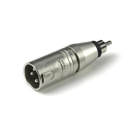 Neutrik NA2MPMM 3 Pole XLR Male to RCA Male Audio Adapter | Professional Audio Accessories | Musical Instruments. Musical Instruments: Audio Adaptors, Professional Audio Accessories, Professional Audio Accessories. Professional Audio Accessories: Audio Adaptors, Professional Audio Accessories. Professional Audio Accessories: Cables & Connectors By Categories, Professional Audio Accessories. Professional Audio Accessories: Coupler Adaptors, Professional Audio Accessories. Professional Audio Accessories: Pane