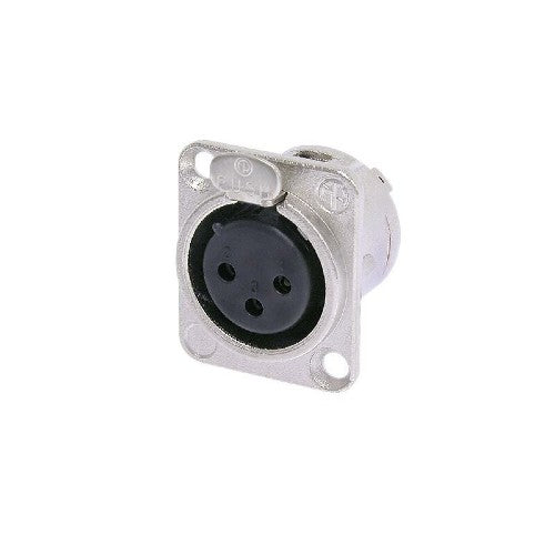Neutrik NC3FD-L-1 3-Pole Female XLR Receptacle Chassis Mount | Professional Audio Accessories | Musical Instruments. Musical Instruments: Audio Adaptors, Professional Audio Accessories, Professional Audio Accessories. Professional Audio Accessories: Audio Adaptors, Professional Audio Accessories. Professional Audio Accessories: Cables & Connectors By Categories, Professional Audio Accessories. Professional Audio Accessories: Coupler Adaptors, Professional Audio Accessories. Professional Audio Accessories: P