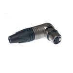 Neutrik NC3FRX Right-Angle XLR 3-Pin Female Cable Connector | Professional Audio Accessories | Musical Instruments. Musical Instruments: Audio Adaptors, Professional Audio Accessories, Professional Audio Accessories. Professional Audio Accessories: Audio Adaptors, Professional Audio Accessories. Professional Audio Accessories: Cables & Connectors By Categories, Professional Audio Accessories. Professional Audio Accessories: Coupler Adaptors, Professional Audio Accessories. Professional Audio Accessories: Pa