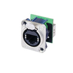 Neutrik NE8FDP - EtherCon Series RJ45 Feedthrough Receptacle Chassis Mount | Professional Audio Accessories | Musical Instruments. Musical Instruments: Audio Adaptors, Professional Audio Accessories, Professional Audio Accessories. Professional Audio Accessories: Audio Adaptors, Professional Audio Accessories. Professional Audio Accessories: Cables & Connectors By Categories, Professional Audio Accessories. Professional Audio Accessories: Coupler Adaptors, Professional Audio Accessories. Professional Audio
