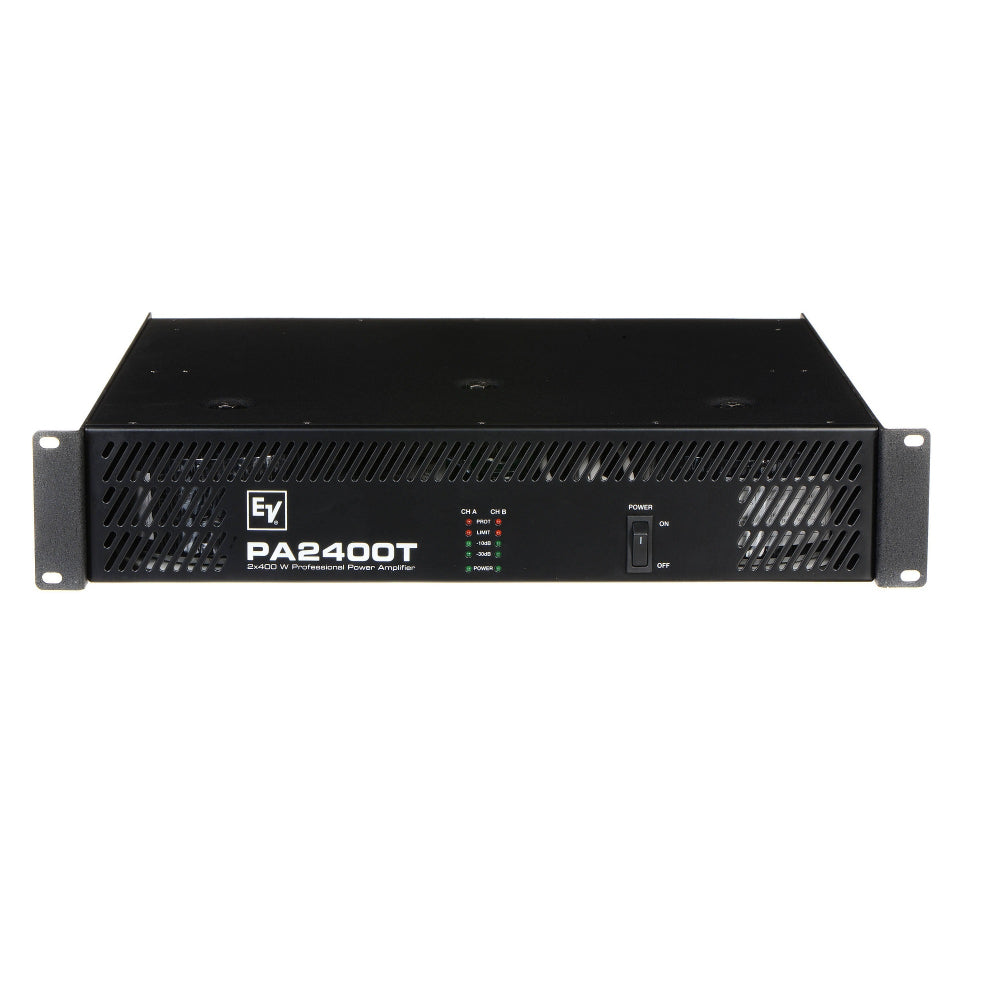 Electro-Voice PA2400T Rackmount 2-Channel 400W Power Amplifier (50V/70V/100V)