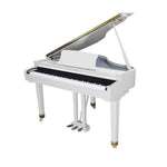 Pearl River GP1100 Concert Series Digital Grand 88-Keys Digital Piano - White With Piano Bench