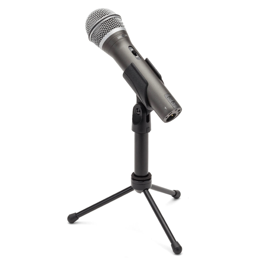 Samson Q2U Recording and Podcasting Pack USB/XLR Dynamic Microphone with Accessories