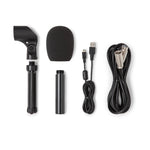 Samson Q2U Recording and Podcasting Pack USB/XLR Dynamic Microphone with Accessories