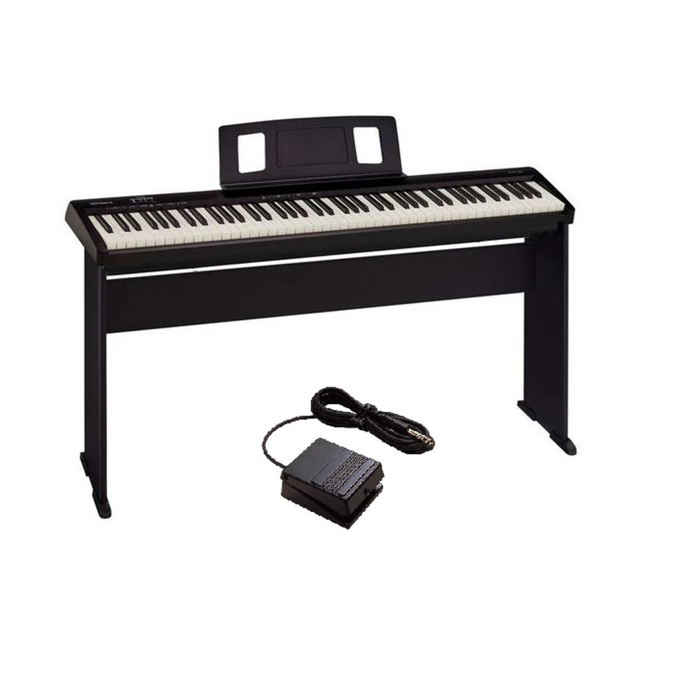 roland dp 2 pedal Roland FP-10-BKL Portable Digital Piano W/O Bluetooth Roland DP2 Pedal– Badie Studio & Stores