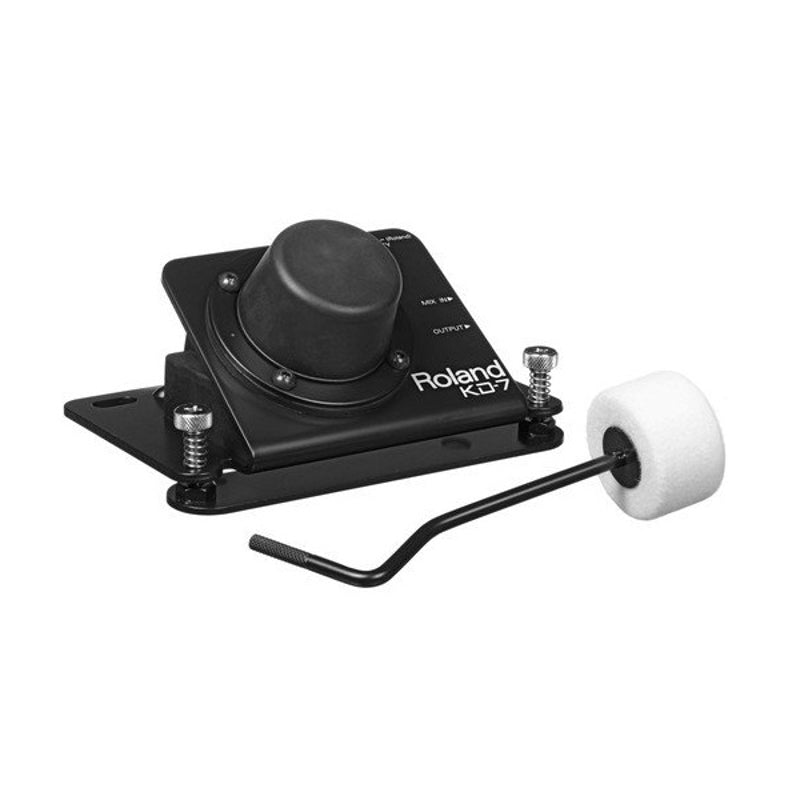 Roland KD-7 Kick Trigger with KDB7 Beater | Musical Instruments Accessories | Musical Instruments. Musical Instruments: Accessories By Categories, Musical Instruments. Musical Instruments: Electronic Drums Accessories | Roland