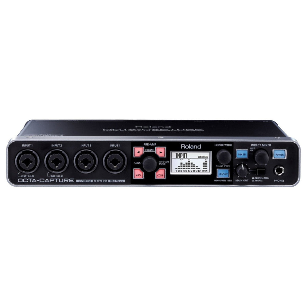 Roland UA-1010 OCTA-CAPTURE - High-Speed USB Audio Interface | Professional Audio | Professional Audio, Professional Audio. Professional Audio: Audio Interface, Professional Audio. Professional Audio: Studio & Recording, Professional Audio. Professional Audio: USB Audio Interface | Roland