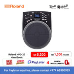 Roland HPD-20 HandSonic Digital Hand Percussion Controller - (PDS-10) Pad Stand Sold Separately