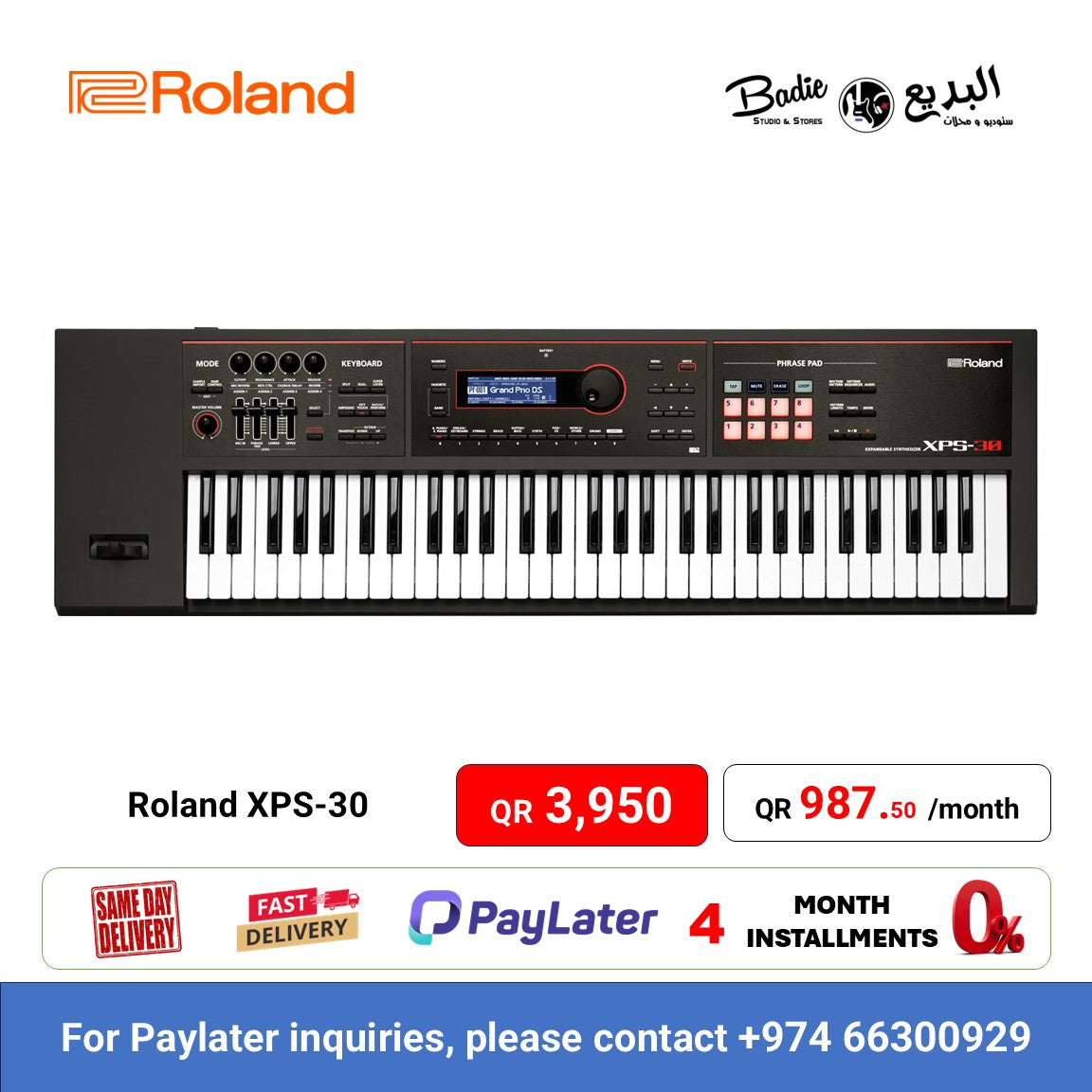 Roland XPS-30 Expandable Synthesizer Keyboard