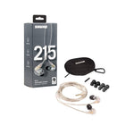 Shure SE215-CL Sound Isolating Earphones - Clear