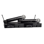 Shure SLXD24D/SM58 Dual Wireless System with 2 SLXD2/58 Handheld Transmitters -G59 (470–514 MHz)