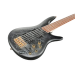 Ibanez SR305EDX-BZM 5-String Electric Bass Guitar - Black Ice Frozen Matte