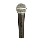 Shure SM58S Cardioid Dynamic Vocal Microphone with On/Off Switch