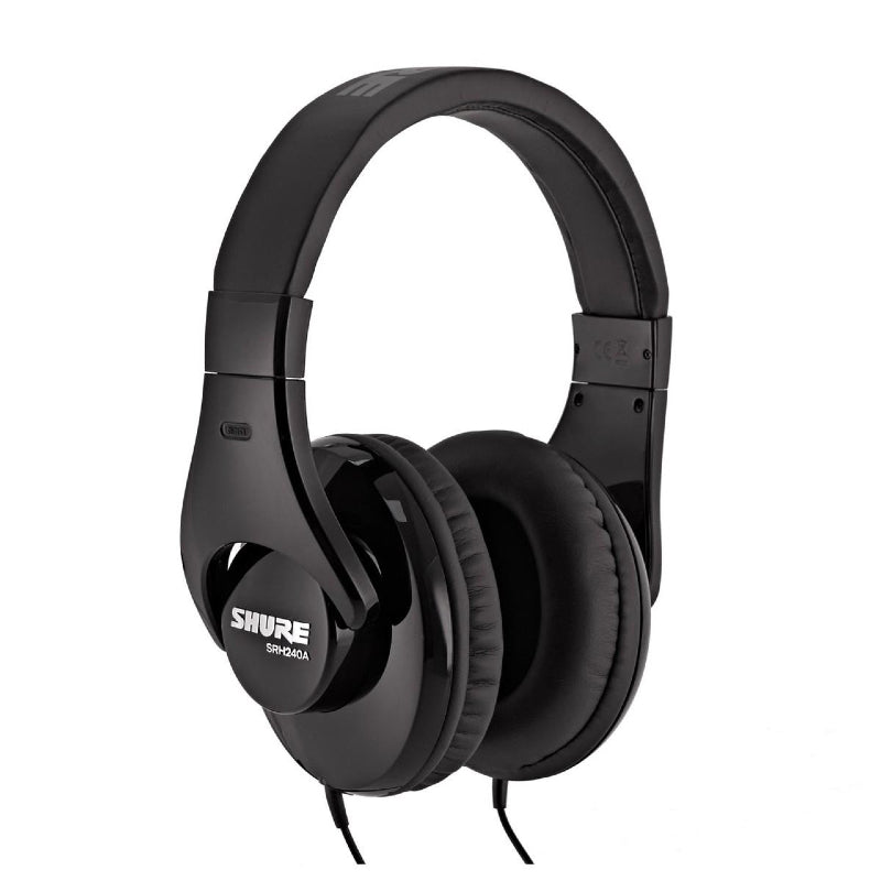 Shure SRH240A Closed-Back Over-Ear Headphones | Professional Audio | Professional Audio, Professional Audio. Professional Audio: Professional Headphones, Professional Audio. Professional Audio: Studio & Recording | Shure