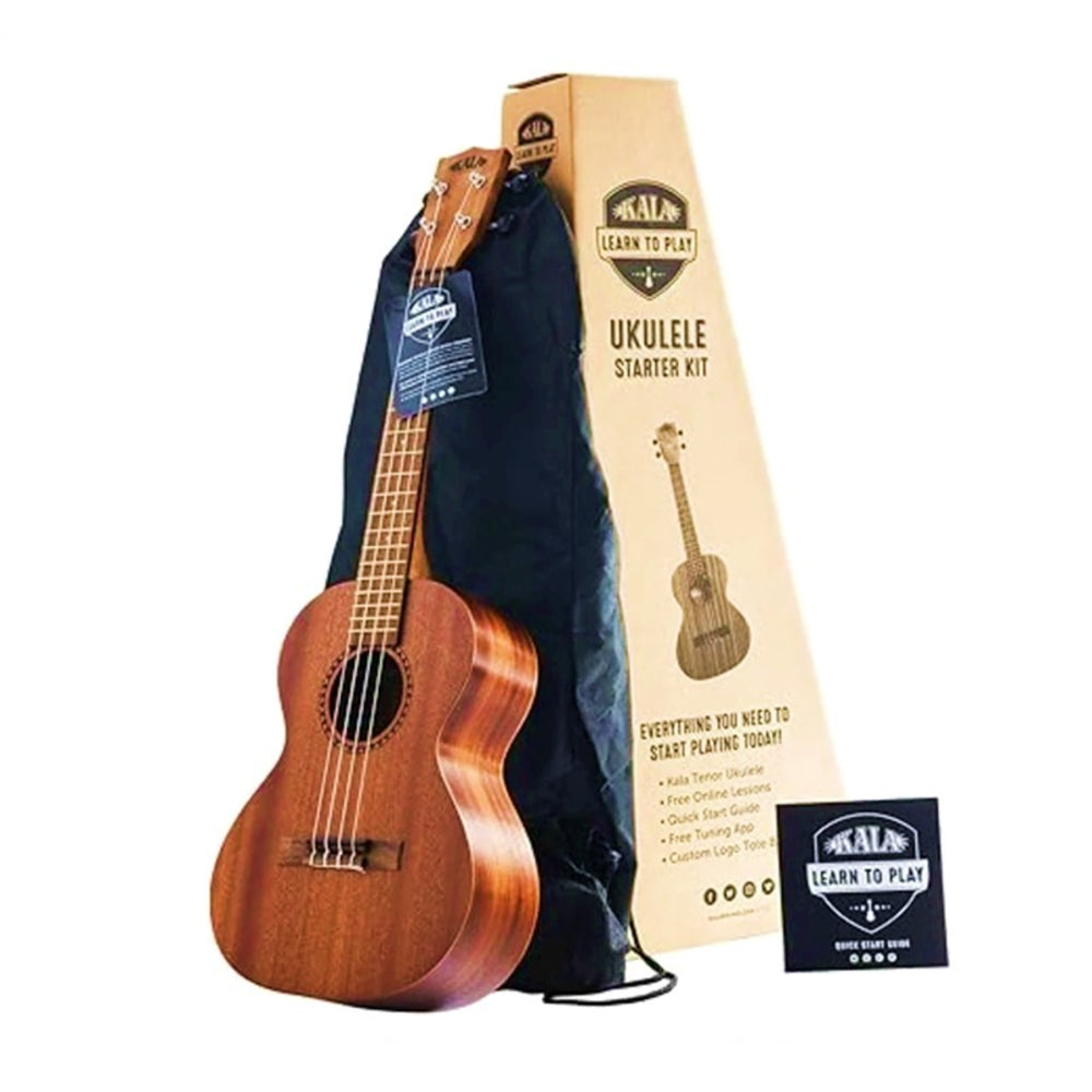 Kala KALALTPT2105 Learn To Play Ukulele Tenor Starter Kit