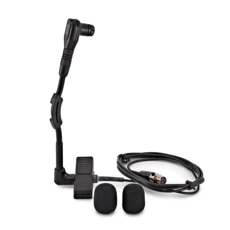 Shure WB98H/C Clip-On Wind Instrument Mic with TA4F Connector for Shure Wireless System