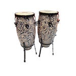 Maxtone WDC-35 11"+12" WOODEN CONGA W/STAND