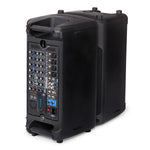 Samson Expedition XP800 800W Compact All-in-one PA with 8-channel Mixer, Dual 2-way Speakers, Built-in Digital Effects, and Bluetooth Connectivity