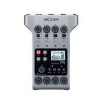 Zoom PodTrak P4 Portable Multitrack Podcast Recorder with 4-Person Podcasting Kit