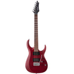 Cort X100 Open Pore Electric Guitar in Black Cherry