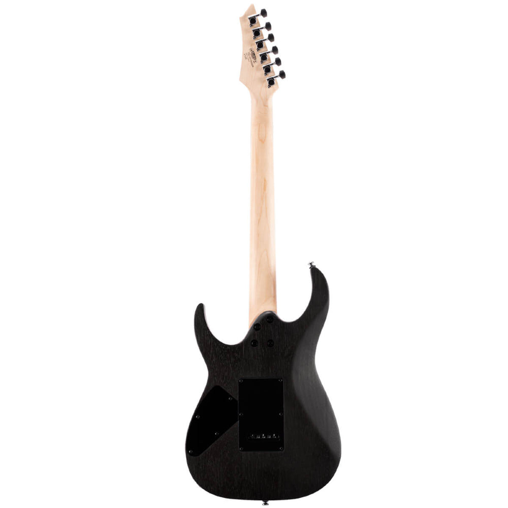 Cort X100 Open Pore Electric Guitar in Open Pore Black