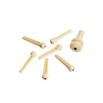 Planet Waves PWPS12 Plastic Bridge Pins - Ivory with Ebony Dot | Musical Instruments Accessories | Musical Instruments. Musical Instruments: Accessories By Categories, Musical Instruments. Musical Instruments: Guitar & Bass Accessories | Planet Waves